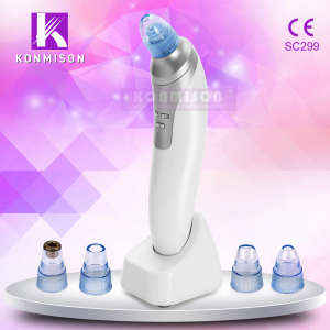 Rechargeable Pore Cleanser Vacuum Dermabrasion Black Head Remover Machine