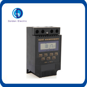 Kg316t Digital Programmable Timer DIN Rail 220VAC 25A Timer Switch for Electric Appliance
