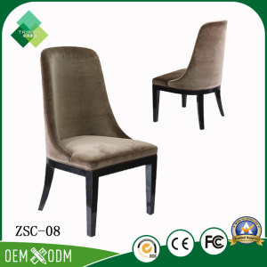 Italian Style of Beech Restaurant Chairs for Luxury Villa (ZSC-08)